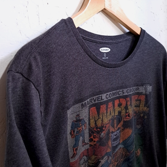 Old Navy | Gray marvel comics men's T-Shirt - Picture 4 of 9